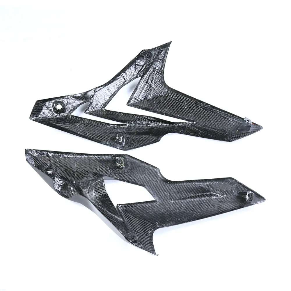 Carbon Fiber Weave Detail on BMW S1000R Side Fairing Panels Carbon Fiber Weave Detail on BMW S1000R Side Fairing Panels