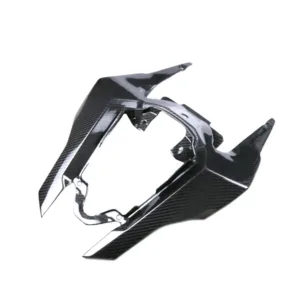 Angled View of Honda CBR1000RR Carbon Fiber Rear Seat Upper Tail Fairing