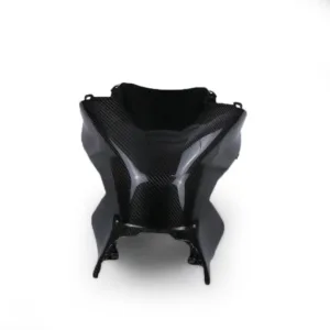 Angled View of Honda CBR1000RR Carbon Fiber Full Fuel Tank Cover