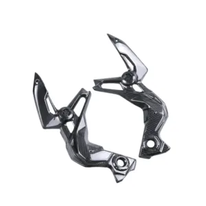 2020-2024 Kawasaki Z900 Carbon Fiber Front Side Trim Frame Cover Panels