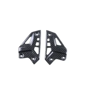 Kawasaki Z900 Carbon Fiber Rearset Heel Guard Plates