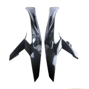 2023+ Kawasaki Ninja ZX-4R/ZX-4RR Carbon Fiber Under-Tank Frame Side Panels