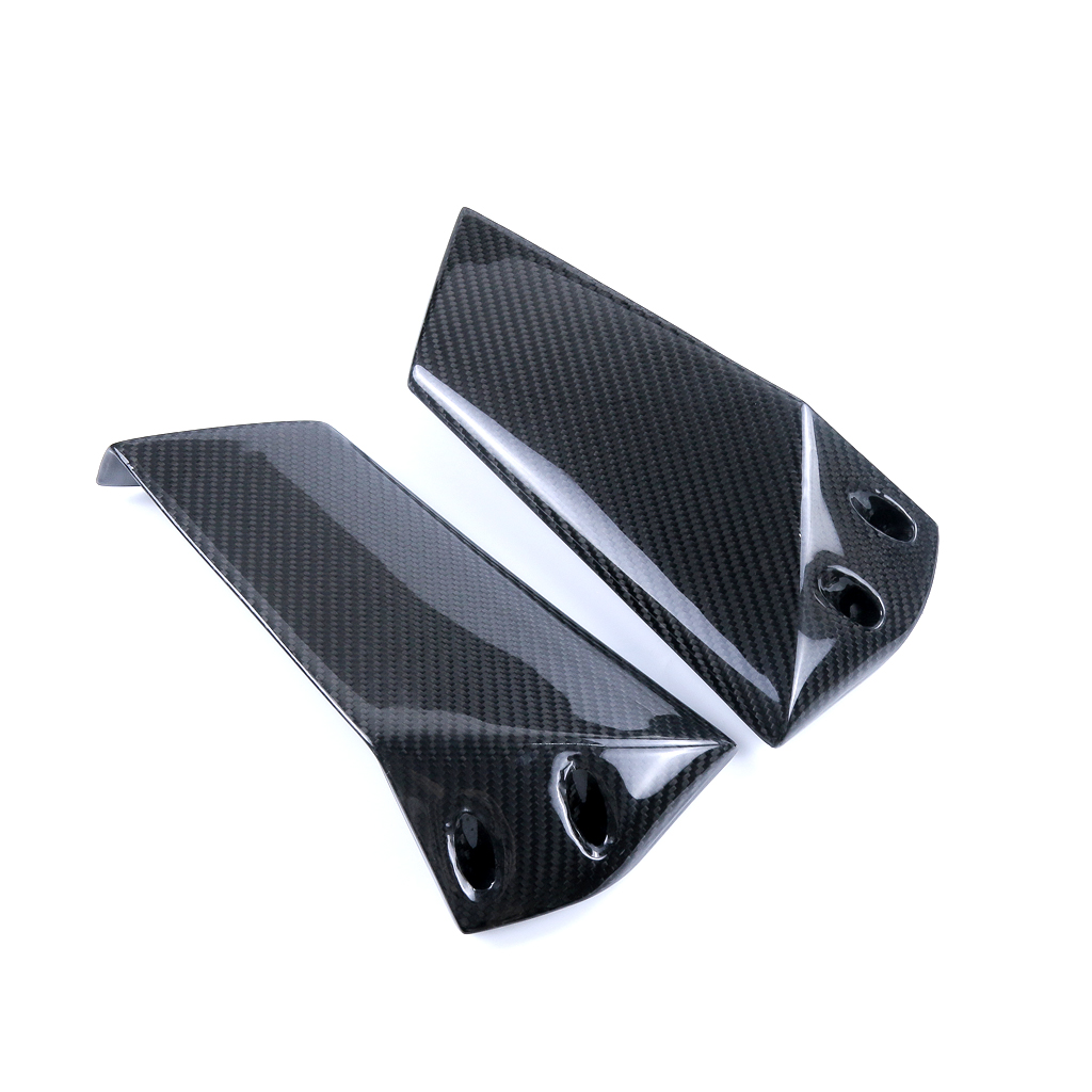 2015-2024 Kawasaki Ninja H2 H2R Carbon Fiber Upper Fairing Aerodynamic Winglets 2015-2024 Kawasaki Ninja H2 H2R Carbon Fiber Upper Fairing Aerodynamic Winglets