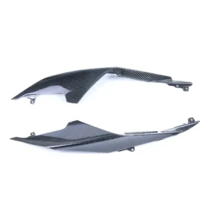 Carbon Fiber Weave Detail on Aprilia RS 660 Rear Tail Side Panel