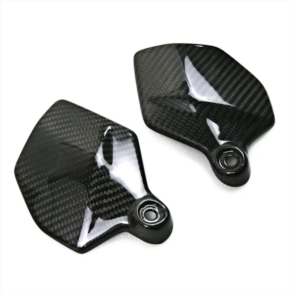 Angled View of Honda CBR1000RR Carbon Fiber Small Frame Cover Side Panels Angled View of Honda CBR1000RR Carbon Fiber Small Frame Cover Side Panels