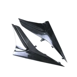Angled View of Aprilia RS 660 Tuono 660 Carbon Fiber Lower Seat Side Panel
