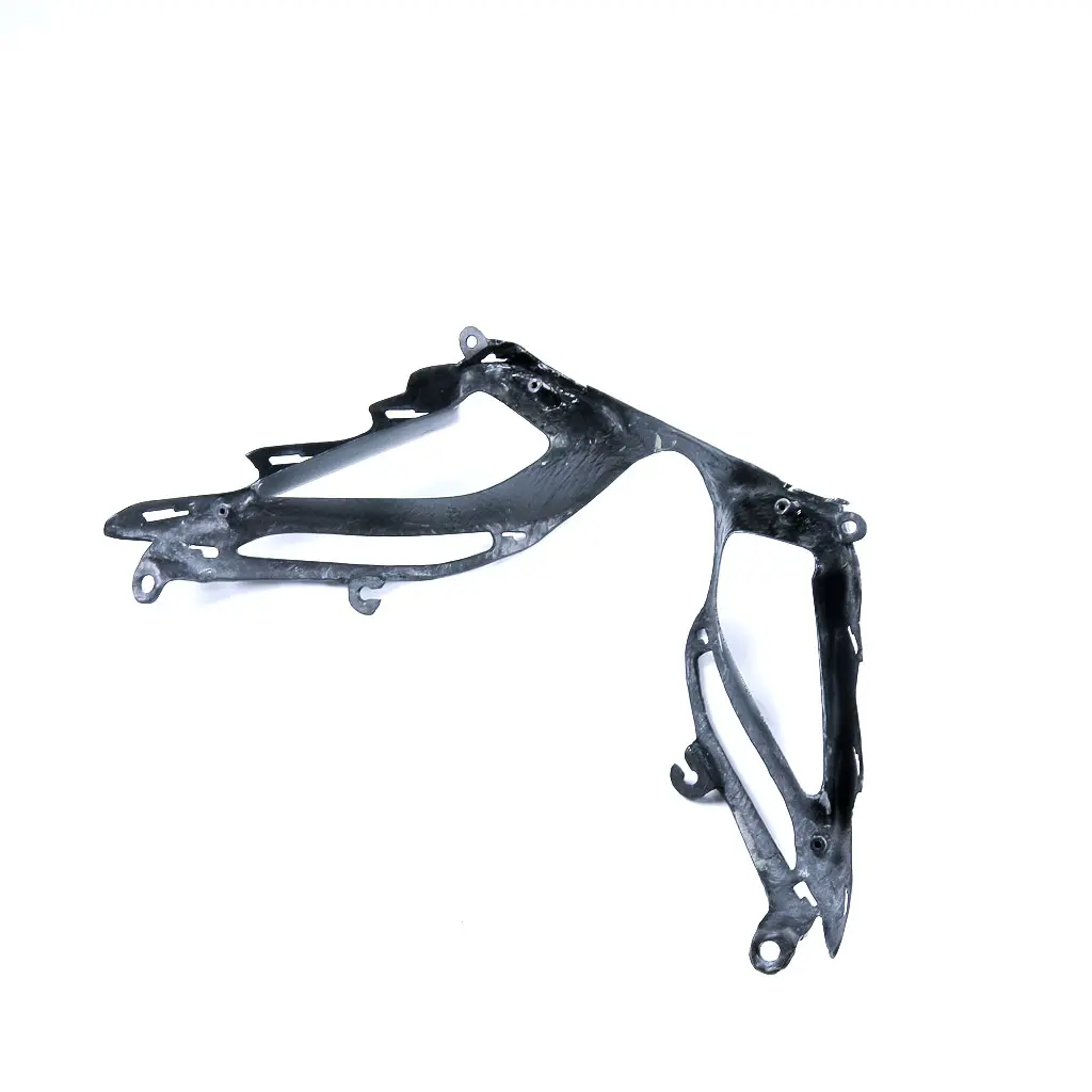 Side View of Suzuki GSX-R1000 Carbon Fiber Front Headlight Air Intake Duct Fairing Side View of Suzuki GSX-R1000 Carbon Fiber Front Headlight Air Intake Duct Fairing