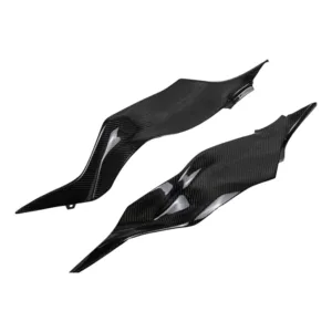 2019+ Kawasaki Ninja ZX-6R Carbon Fiber Fuel Tank Side Panels