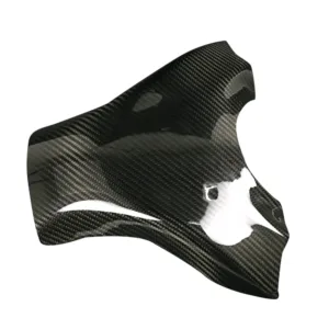 Carbon Fiber Weave Detail on Kawasaki Ninja ZX-6R Fuel Tank Cover