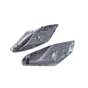 Carbon Fiber Weave Detail on BMW S1000R Front Headlight Side Panels