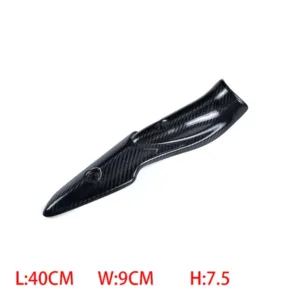 Kawasaki Z900 Carbon Fiber Exhaust System Heat Shield Cover