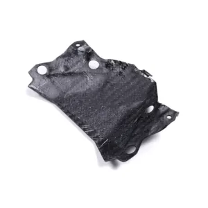 Carbon Fiber Weave Detail on Kawasaki Ninja ZX-6R Windscreen Inner Front Panel