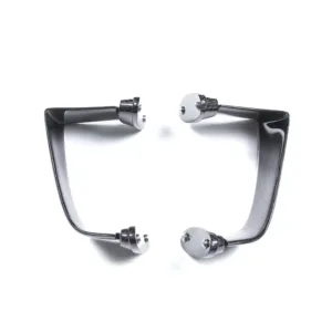 Angled View of Kawasaki Ninja ZX-6R Carbon Fiber Winglets
