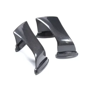 Carbon Fiber Weave Detail on Kawasaki Ninja ZX-6R Winglets