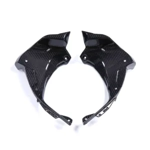2024-2025 Kawasaki Ninja ZX-6R ZX-636 Carbon Fiber Inner Dash Intake Trims