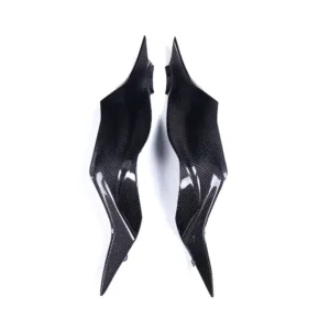 2024+ Kawasaki Ninja ZX-6R Carbon Fiber Fuel Tank Side Panel Covers