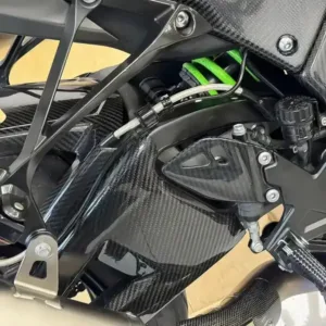 ZX10R Carbon Fiber Foot Peg Protector Heel Guards