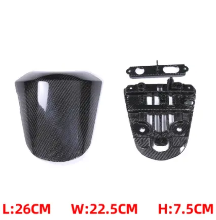 Glossy Twill-Weave Carbon Fiber Finish for Suzuki GSX-R1000 Rear Fender Chain Guard Kit Glossy Twill-Weave Carbon Fiber Finish for Suzuki GSX-R1000 Rear Fender Chain Guard Kit