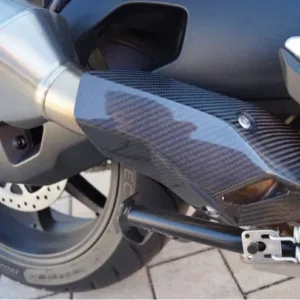 Carbon Fiber Motorcycle Exhaust Cover Guard