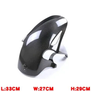 Glossy Twill-Weave Carbon Fiber Finish for Honda CBR1000RR-R SP Front Fender