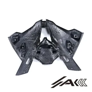 BMW S1000RR Carbon Fiber One Piece Front Fairing Full Integrated Installed