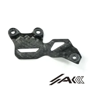 Ducati Panigale V2 Carbon Fiber Brake Cable Guard Installed