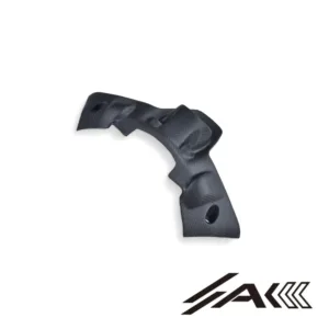 Ducati Panigale V2 Carbon Fiber Key Ignition Cover Fairing Installed