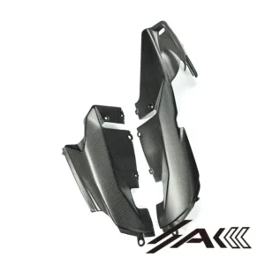 Ducati Panigale V2 Carbon Fiber Lower Side Belly Pan Panels Pair Main