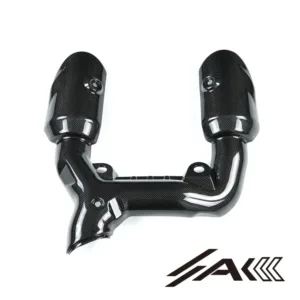 Ducati Panigale V2 Carbon Fiber Slim Exhaust Heat Shield Cowl Main