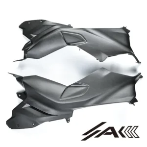 Ducati Panigale V2 V2S Carbon Fiber Side Panels Upper Side Fairing Installed