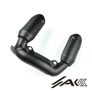 Ducati Panigale V2S Carbon Fiber Exhaust Heat Shield Cover View