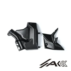 Ducati Streetfighter V4 Carbon Fiber Oil Pot Side Cover Installed
