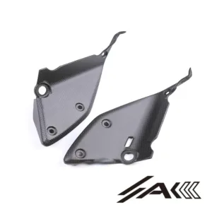 Ducati Streetfighter V4 V4S Carbon Fiber Air Intake Cover Installed