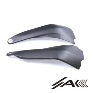 Ducati Streetfighter V4 V4S Carbon Fiber Frame Cover Protectors Installed