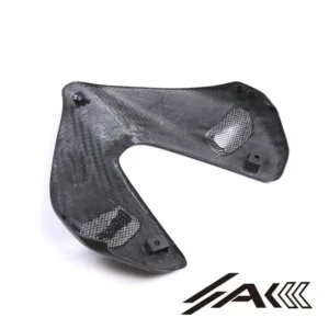DUCATI Streetfighter V4 V4S Carbon Fiber Headlight Upper Fairing Panel Installed