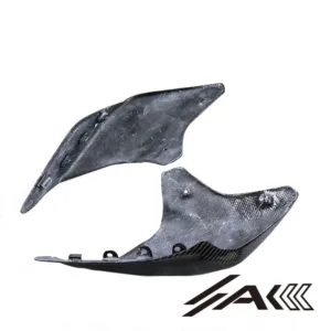 Ducati Streetfighter V4 V4S Carbon Fiber Tail Side Fairings Installed