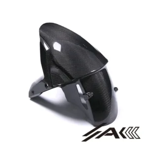 Kawasaki Z H2 Carbon Fiber Motorcycle Front Fender Hugger Mud Splash Mudguard Installed