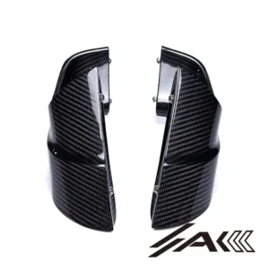 Kawasaki ZX 10R Carbon Fiber Winglet Spoiler Aerodynamic Wing Fairing Kit Texture