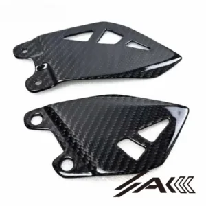 Kawasaki ZX10R Carbon Fiber Foot Peg Protector Heel Guards Main