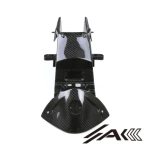 Kawasaki ZX10R Carbon Fiber Front Headlight Air Intake Duct Cover View