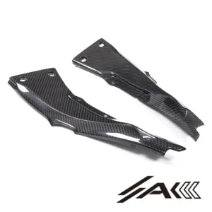 Kawasaki ZX10R Carbon Fiber Tail Side Panels Subframe Covers Protectors Main
