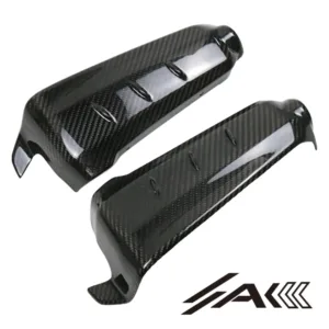 Yamaha MT09 FZ09 Carbon Fiber Water Tank Side Panels Radiator Cover Fairing Texture