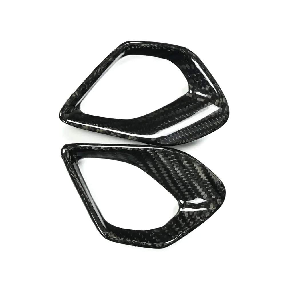 Angled View of Yamaha MT-10 Carbon Fiber Air Intake Covers Angled View of Yamaha MT-10 Carbon Fiber Air Intake Covers