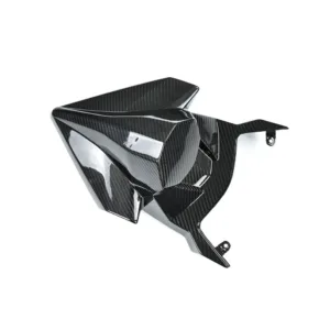 Angled View of Kawasaki Ninja H2 H2R Carbon Fiber Tail Fairing