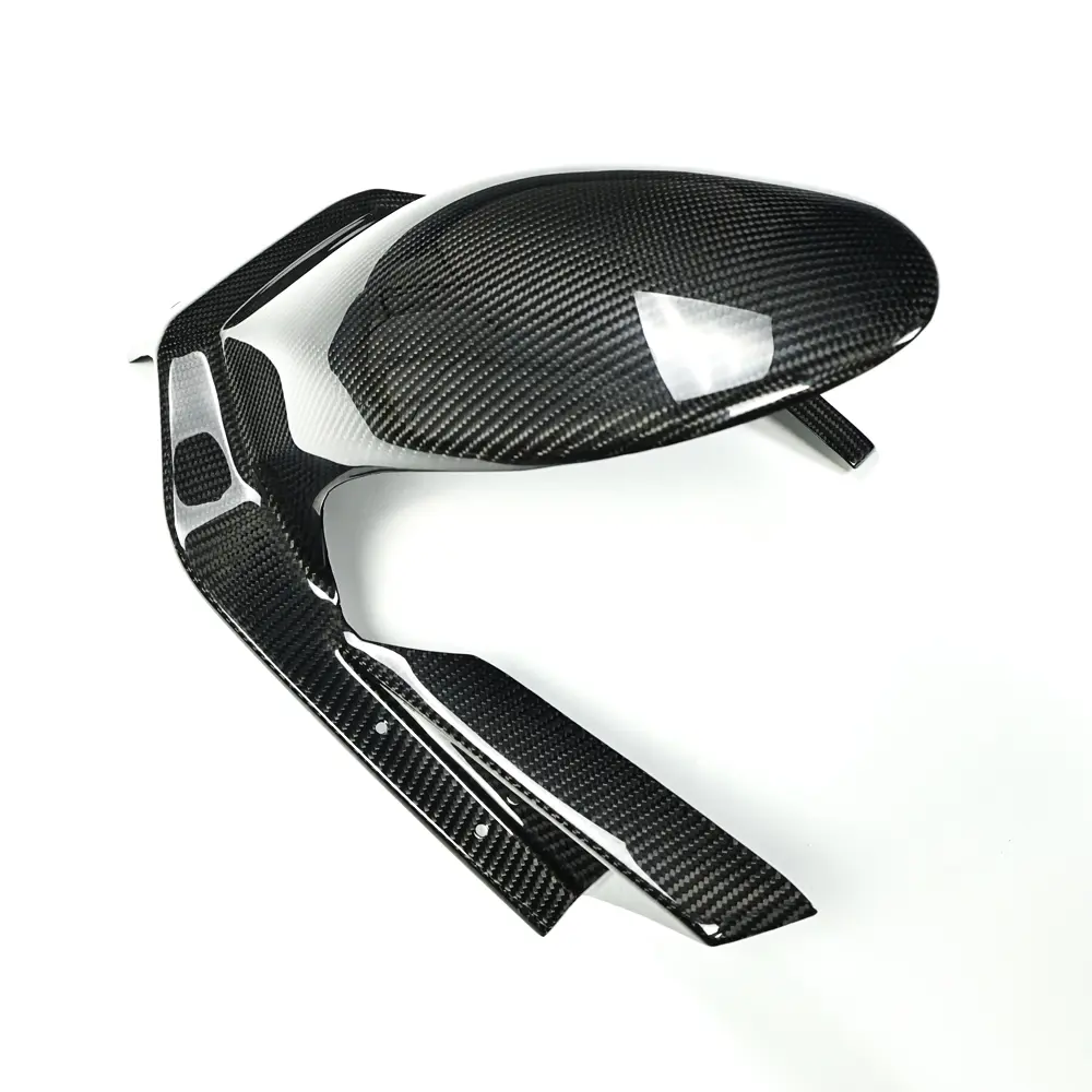 Carbon Fiber Weave Detail on Suzuki Hayabusa Rear Fender Hugger Carbon Fiber Weave Detail on Suzuki Hayabusa Rear Fender Hugger