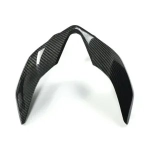 Angled View of Kawasaki Z900 Carbon Fiber Front Fairing Headlight Cover