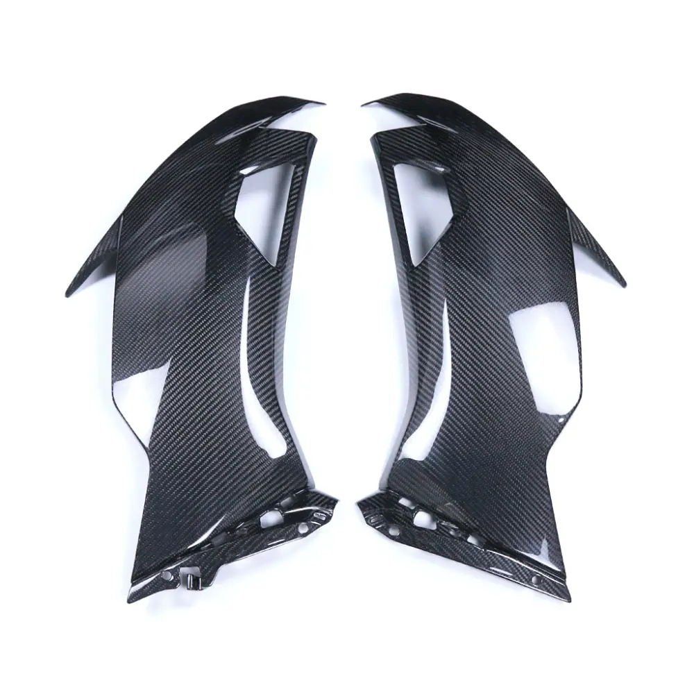 2019+ Kawasaki Ninja ZX-6R/ZX-636 Carbon Fiber Side Fairing Panels 2019+ Kawasaki Ninja ZX-6R/ZX-636 Carbon Fiber Side Fairing Panels
