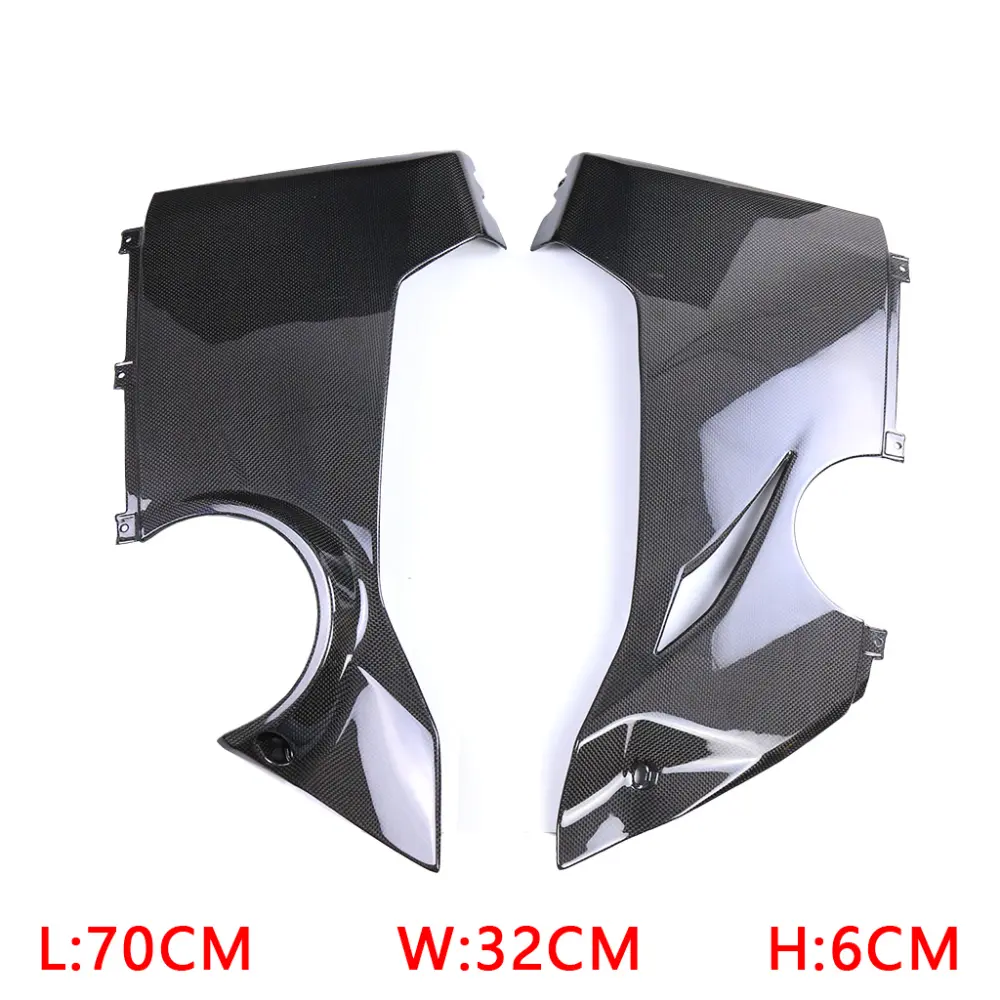 Lower Side Fairings Side View Lower Side Fairings Side View