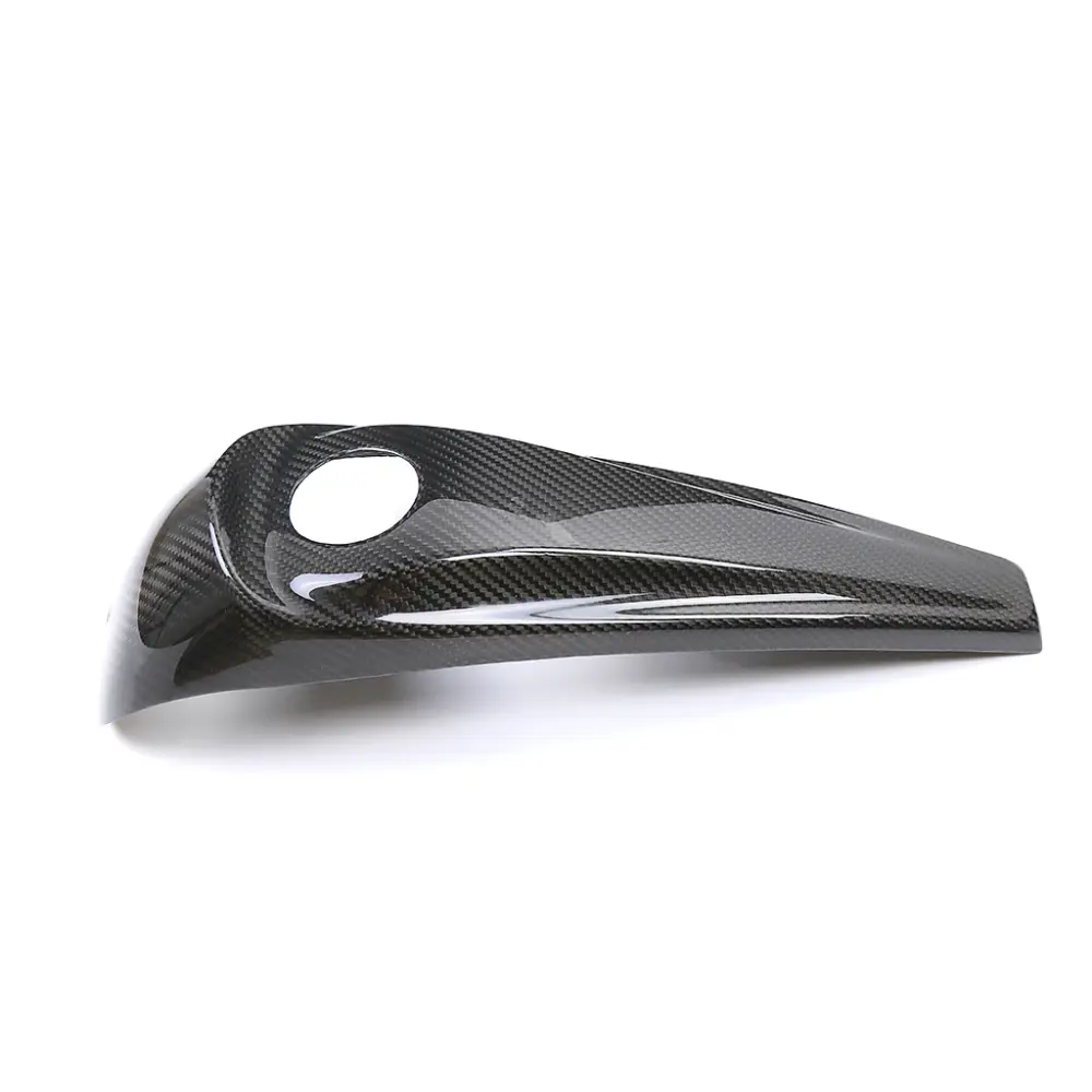 Angled View of Harley Davidson Touring Carbon Fiber Tank Cover Angled View of Harley Davidson Touring Carbon Fiber Tank Cover