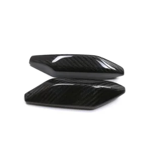 Angled View of Kawasaki Ninja H2 H2R Carbon Fiber Tail Seat Small Panels